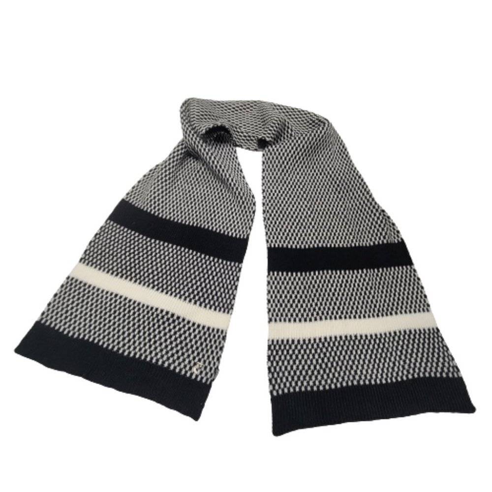 Black and White Sarf Winter Scarf